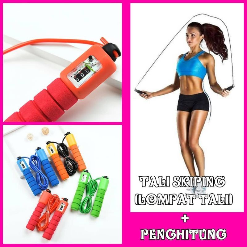 Tali Lompat Tali skipping Alat Olahraga Lompat tali