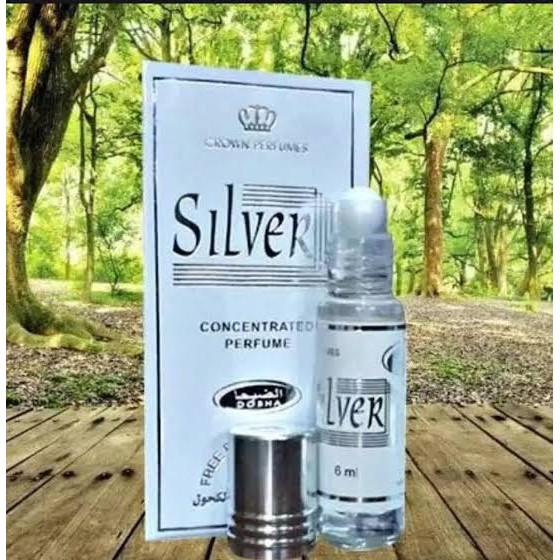parfum dobha silver 6.ml non alkohol