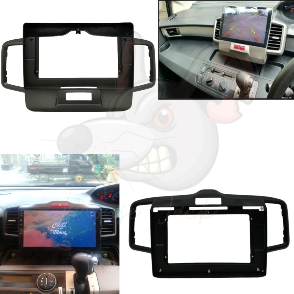 Frame Head Unit Android Honda Freed 10 inch