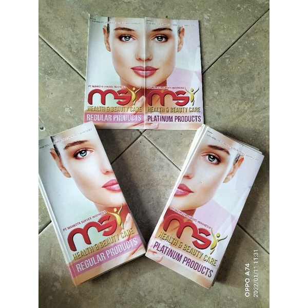 

Tebus murah Brosur MSI 20pcs