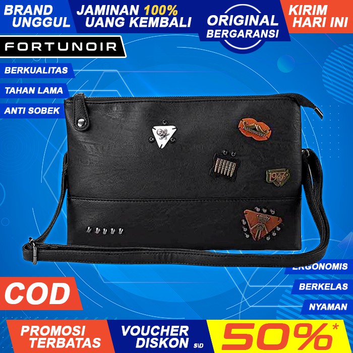 TAS TANGAN HANDBAG CLUTCH PEGANG PEGANGAN PESTA FASHION GAUL KEREN KULIT PRIA COWO COWO LAKI FN178