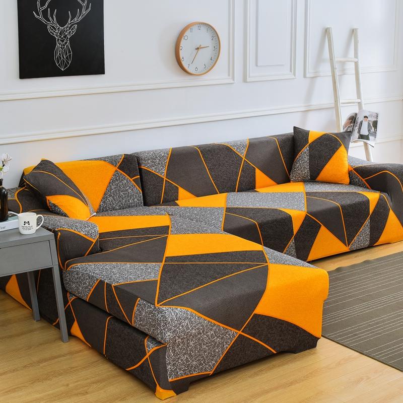 [LOCAL STOCK ]1/2/3/4 Seater Sofa Cover Removable Normal Shape/L Shape Slipcover Stretch Universal