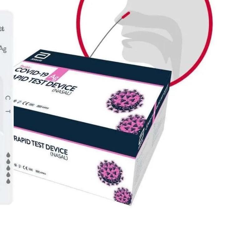 ✰ 𝐉𝐔𝐗✨ NEW ABBOTT - SWAB Antigen Bioquick/Panbio - NASAL RAPID TEST ➫