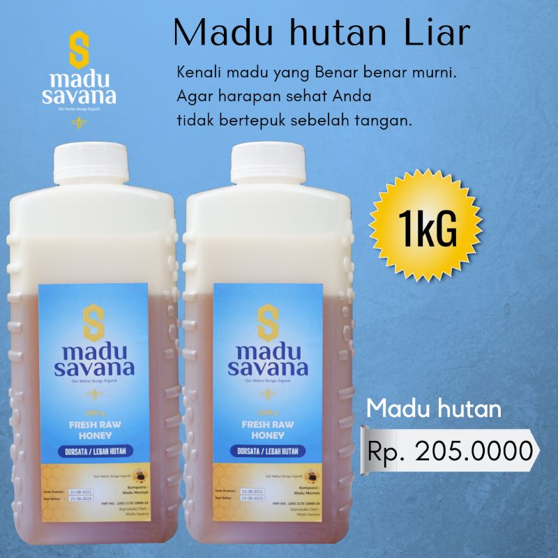 

madu hutan savana