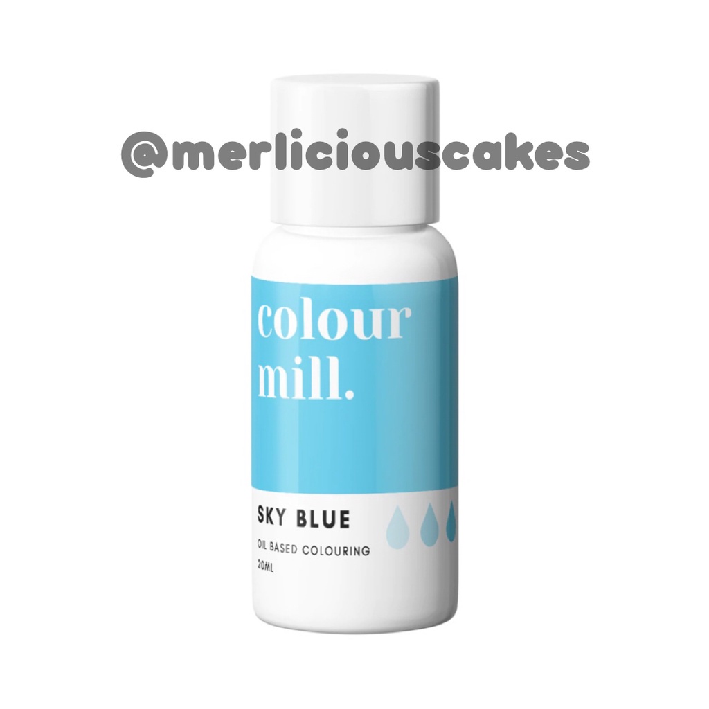 

Colour Mill Sky Blue 20 ml Oil Based Colouring