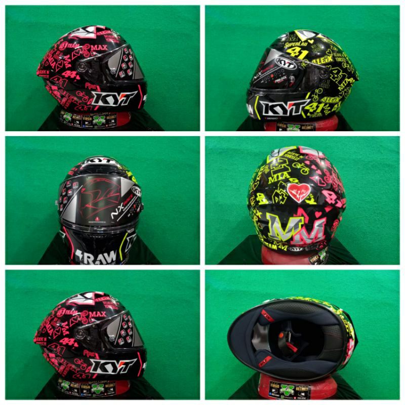 KYT HELM NX - RACE ESPARGARO 2020 LIMITED|100% ORIGINAL