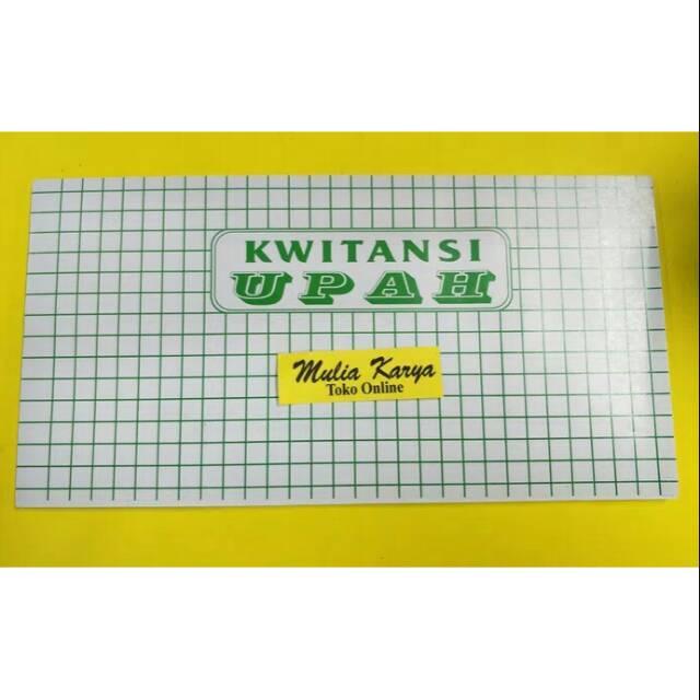 

Buku Kwitansi Upah 1 Ply / Buku Slip Gaji 1 ply