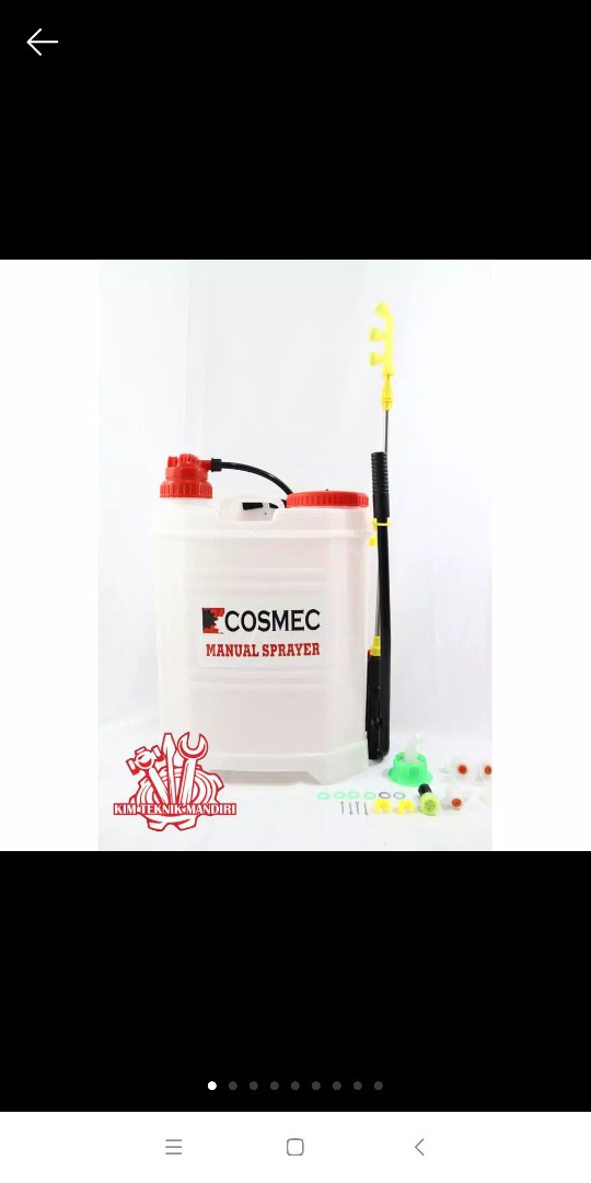 Cosmec Manual Sprayer 16 Liter Semprot Hama Manual Hand Bermutu Berkualitas Terbaik