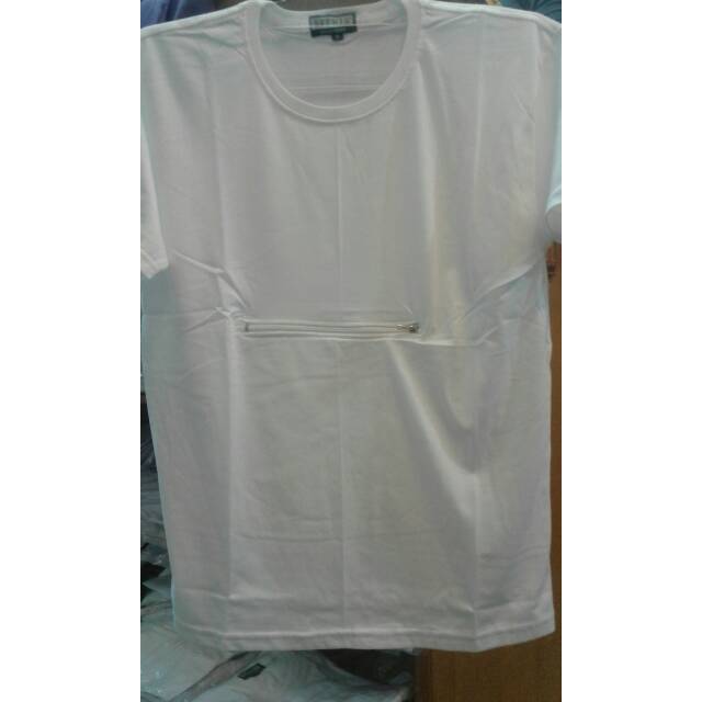 Kaos dalam haji/kaos oblong resleting/kaos oblong kantong