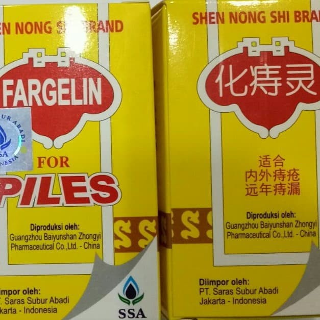 FARGELIN PILES ( obat wasir)