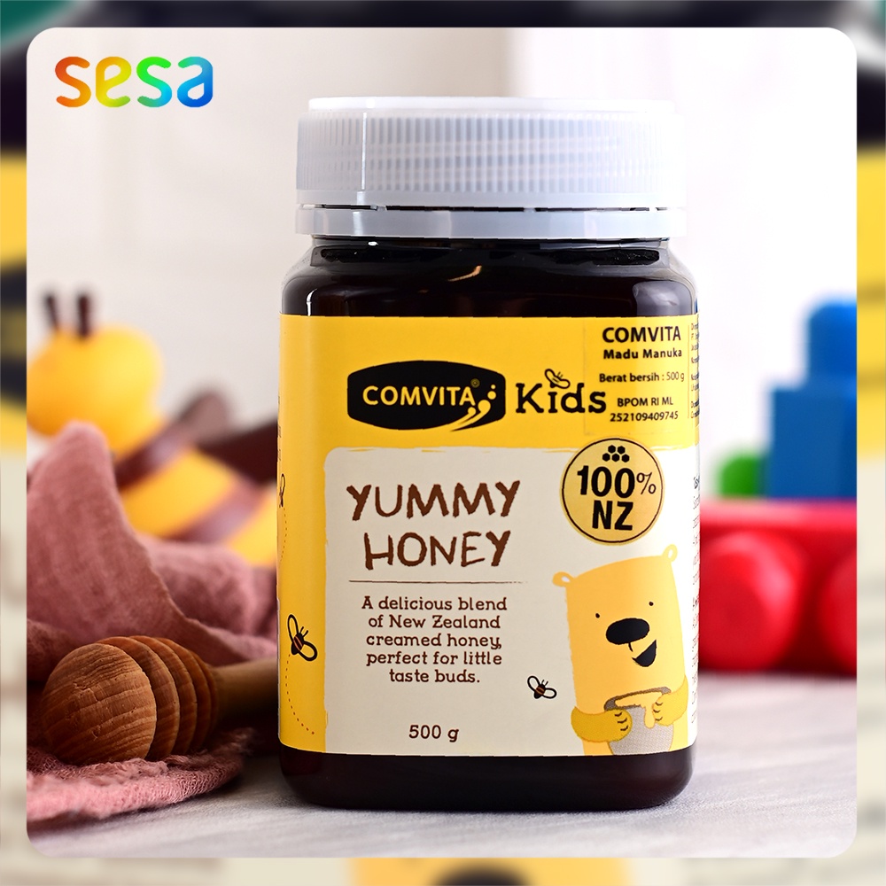 

COMVITA Kids Yummy Honey 500gr - Madu Anak Sehat Alami
