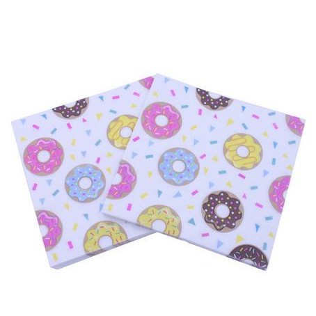 Decoupage Napkin - Tissue Decoupage 2Ply KC - Delicious Donuts