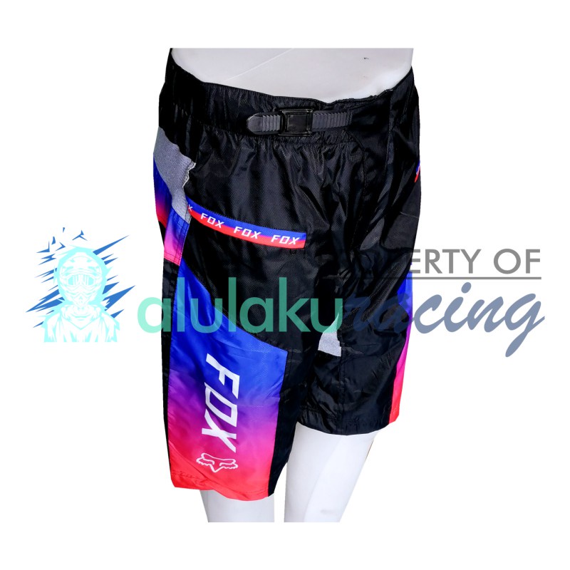 Celana Gowes Sepeda Fox Downhill Bahan Premium Parasut Prisma - 009