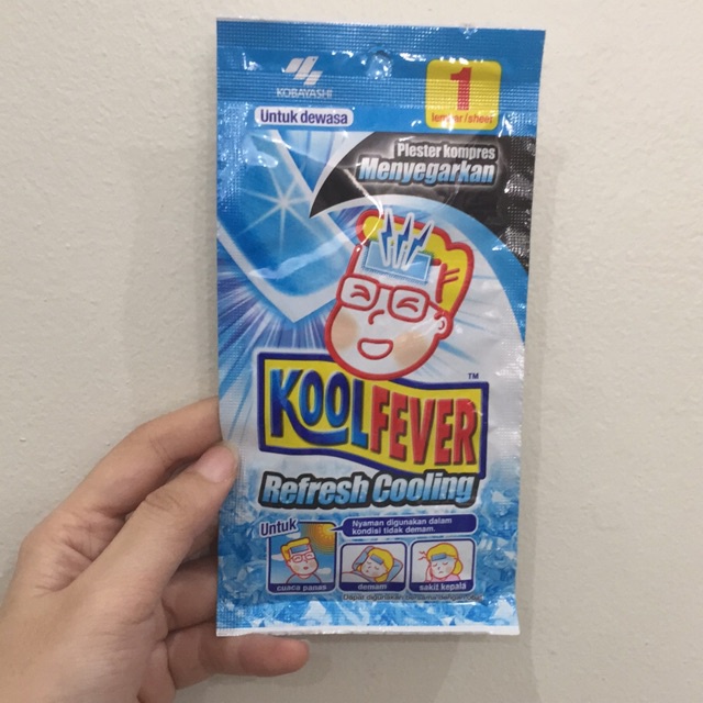 Kool Fever Dewasa Adult Kompres Demam Shopee Indonesia