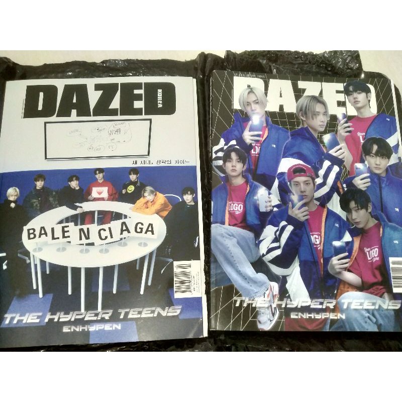 DAZED Magazine cover Enhypen