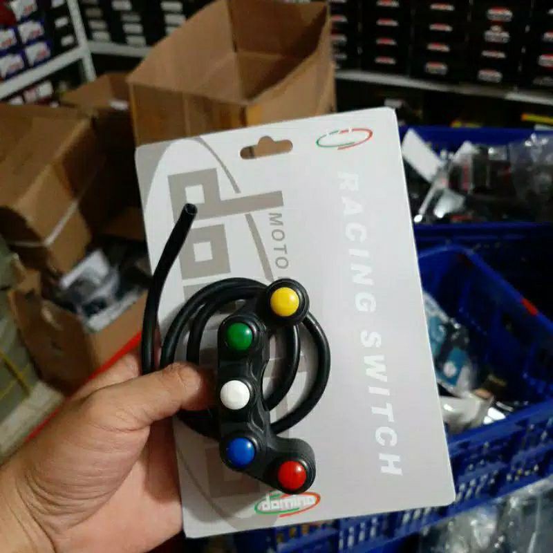 Saklar 5Tombol Universal semua motot bisa