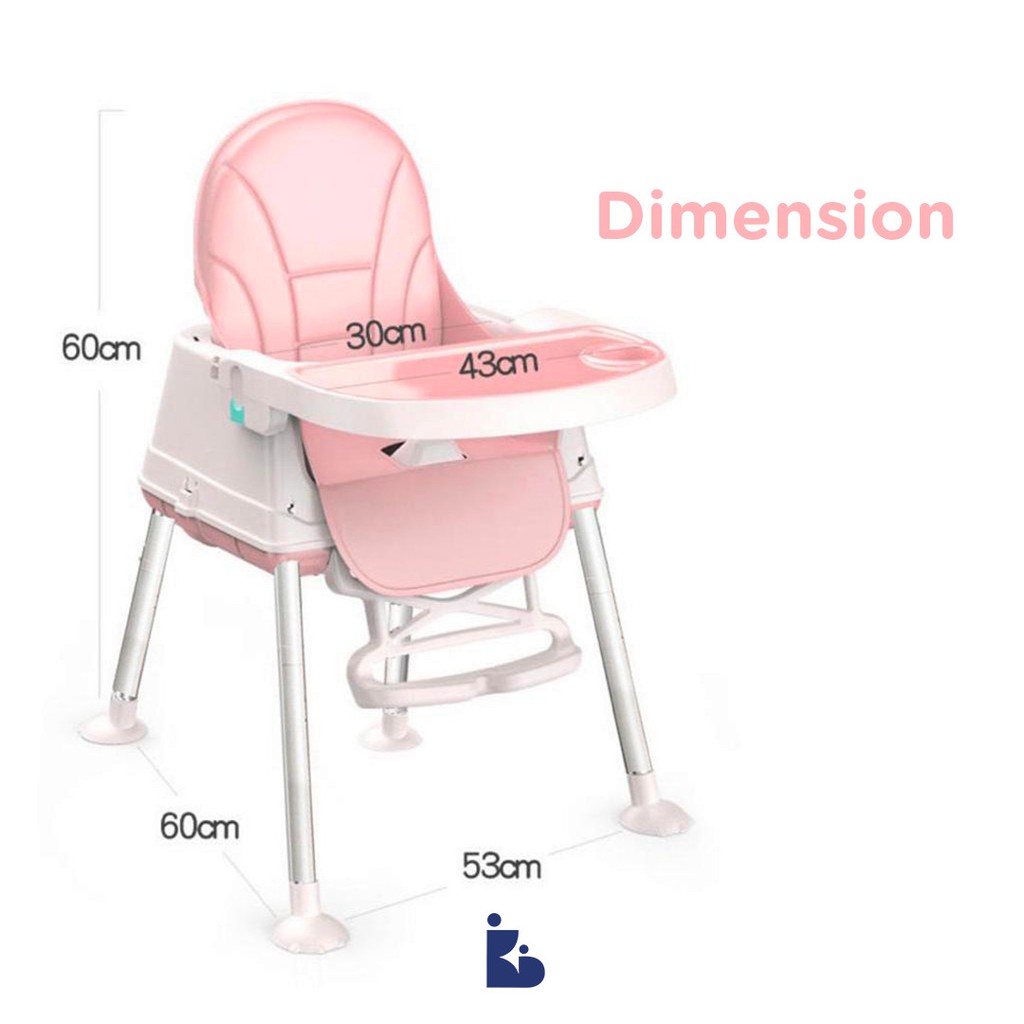 Right Start 4in1 Deluxe Baby High Chair HC-2372
