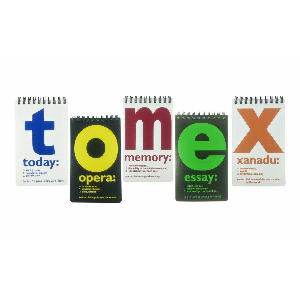 

TOMEX Buku Tulis Spiral / Notebook Spiral / Notes Spiral / Spiral Notebook M
