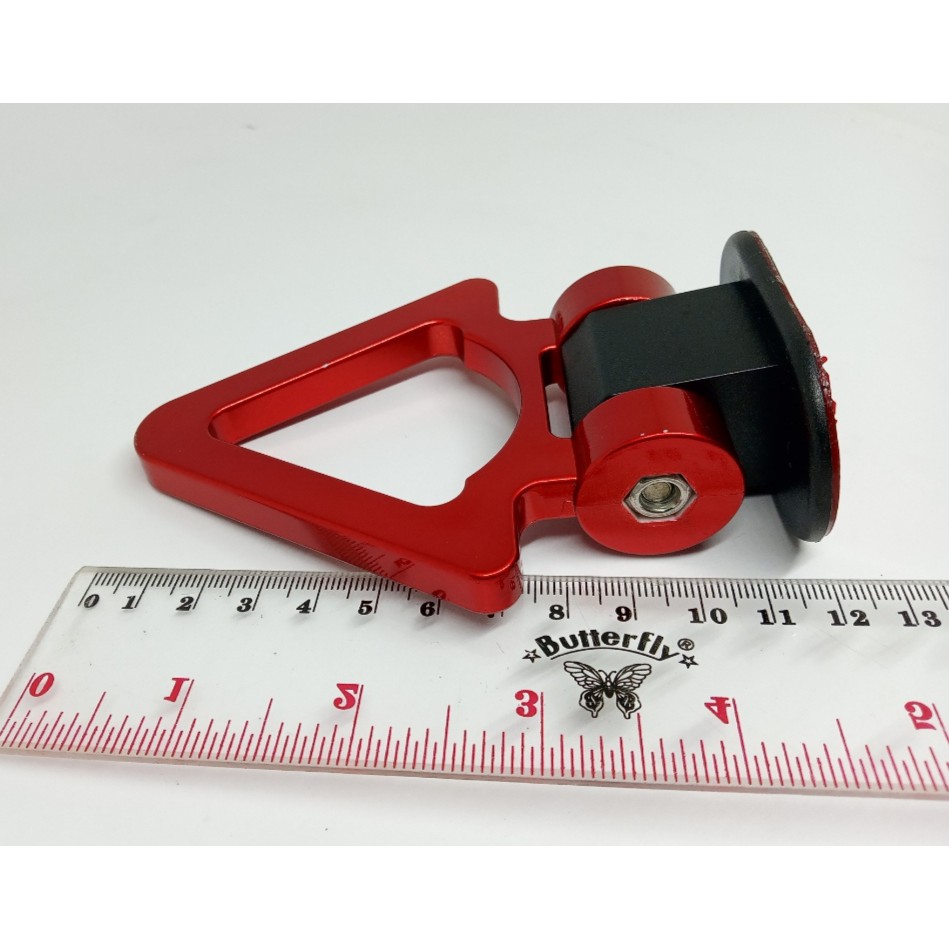 Towing Tempel MERAH Model SEGITIGA Towing Hook DUMMY Red Universal