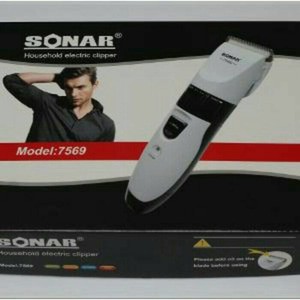 Alat Pangkas Rambut Mesin Cukur SONAR 7569 Rechargeable Termurah.