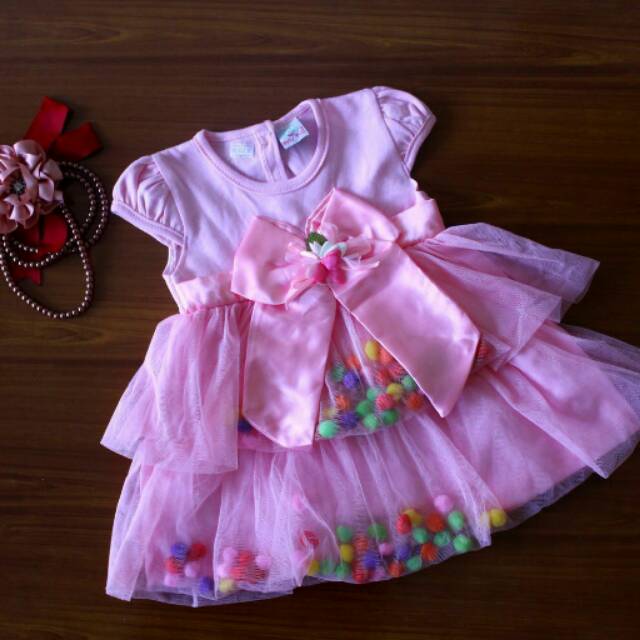 Baby dress with ball
