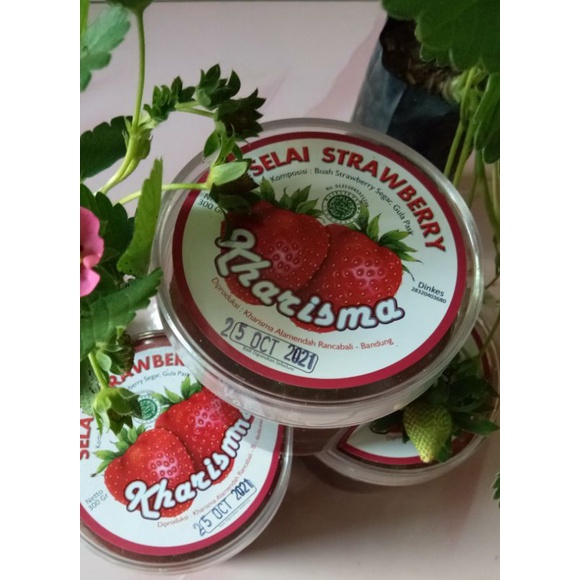 

Selai Strawberry Asli Ciwidey