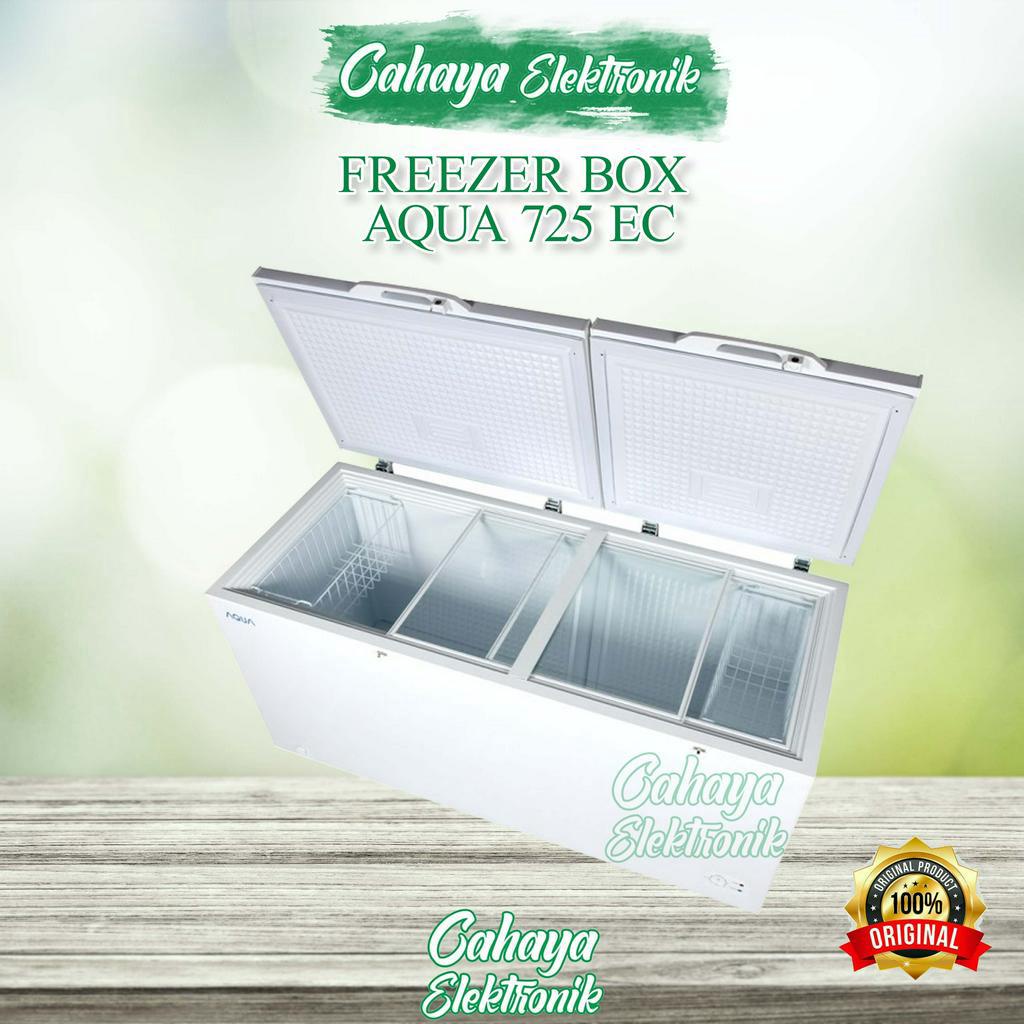 FREEZER BOX AQUA  725 EC KAPASITAS 700 LITER GARANSI RESMI TERMURAH