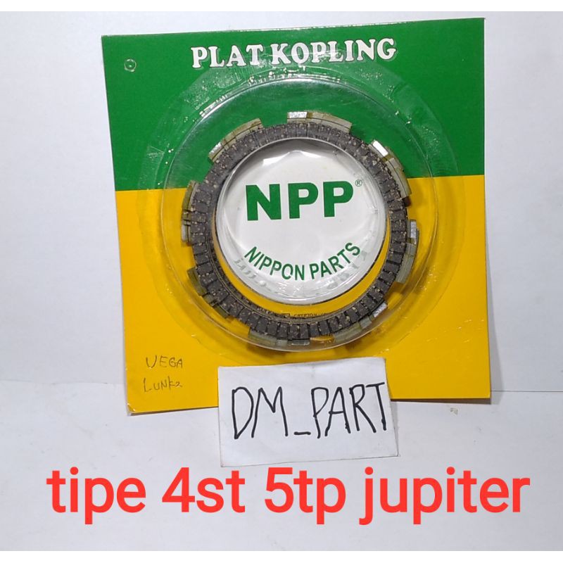 kampas kanpas plat kopling JUPITER Z VEGA R OLD LAMA NEW FORCE 1 ZR FIZR F1ZR ALFA asli ori NPP