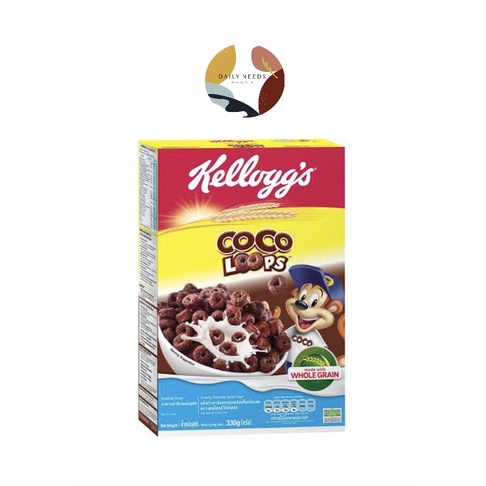 

Kelloggs Coco Loops 330 gram Cereal / Sereal