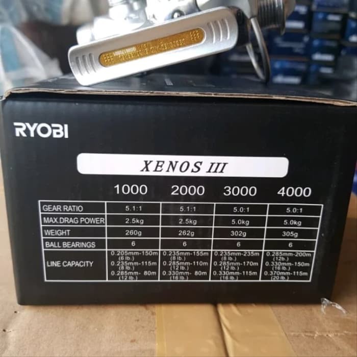 reel ryobi xenos III 1000