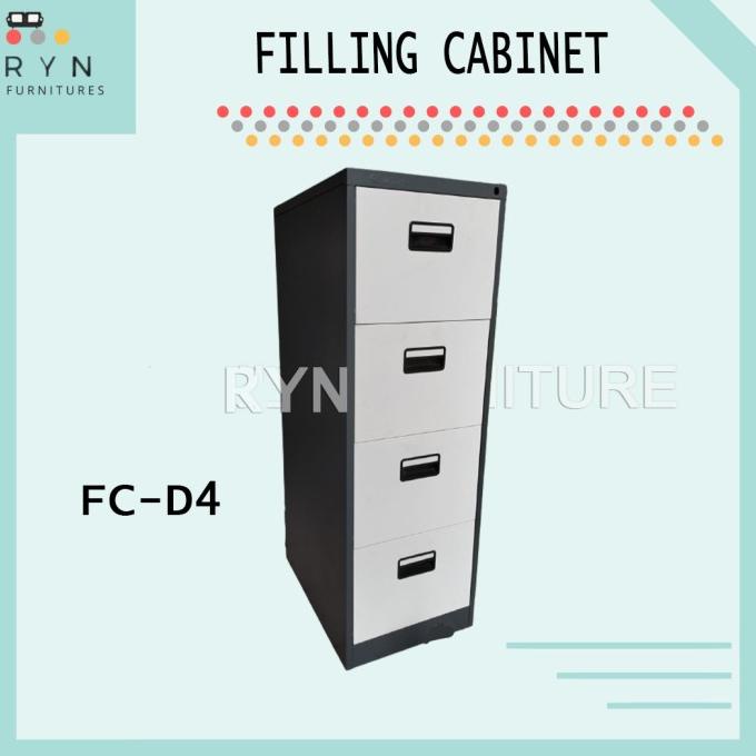 

Filling Cabinet / Lemari Arsip / Lemari Arsip Besi 4 Laci Fc-D4 Ja310Bh43U