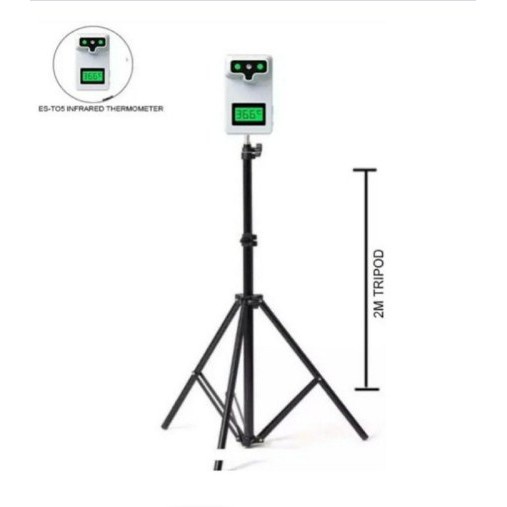 Tripod Thermometer Dinding K3/K8/K9 Stand Alone Tripod 2 meter