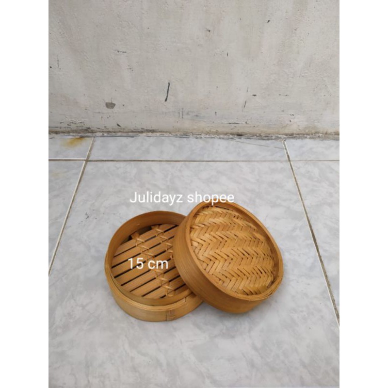 Klakat bambu 15 cm 1 set termurah