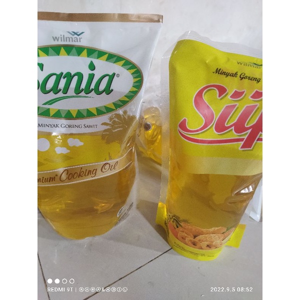 

COD Minyak Sania 2L Murah,Minyak Siip 900ml