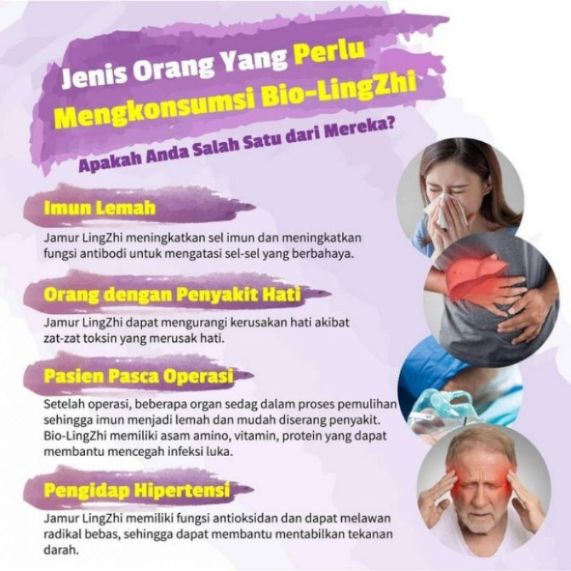 Bio Lingzhi 60 Tablet Asli Obat Kanker Hati Dan Ginjal Bio Lingzhi Original Bio Lingzhi Herbal Shopee Indonesia
