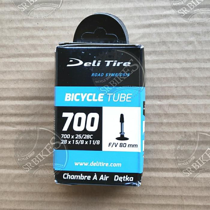 700 X 25/28c 80mm Presta Valvola Tubi Interni Bici 25c 26c 27c - Foto 10