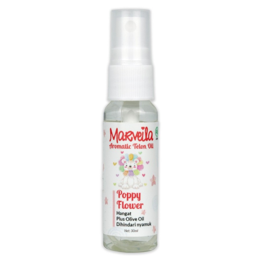 MARVEILA TELON PLUS OLIVE OIL 30ML MINYAK TELON BAYI