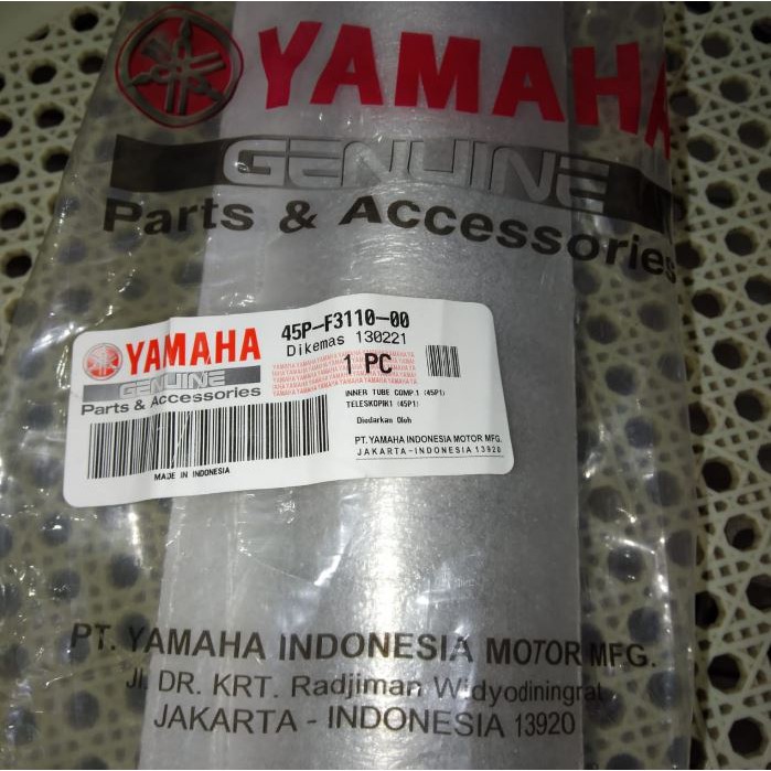 As Skok Shock Teleskopik Depan Pipe Comp FR Fork Yamaha Byson 45P F3110 00 per PCS