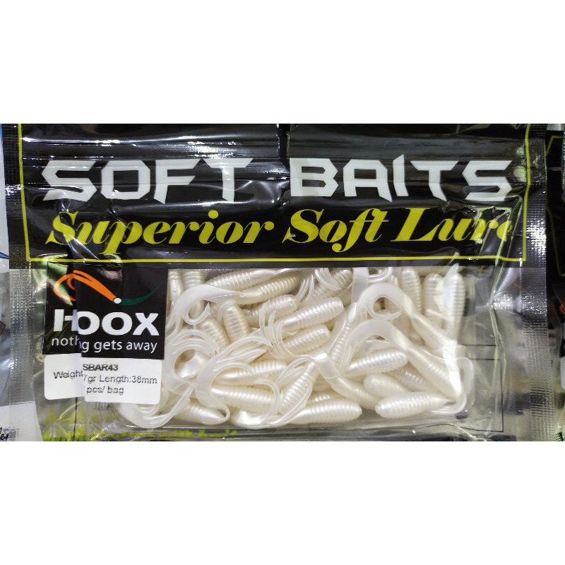 soft lure hoox 38mm