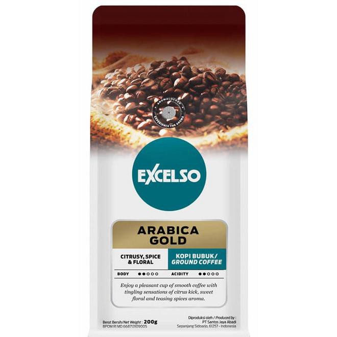 

Yhd8 Excelso Arabica Gold Coffee 200 Gram - Ground / Bubuk Tli7