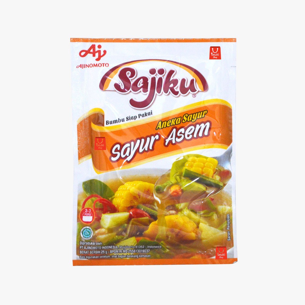 

Sajiku Sayur Asem Bumbu Instan Praktis Langsung Masak Eceran - 25gr