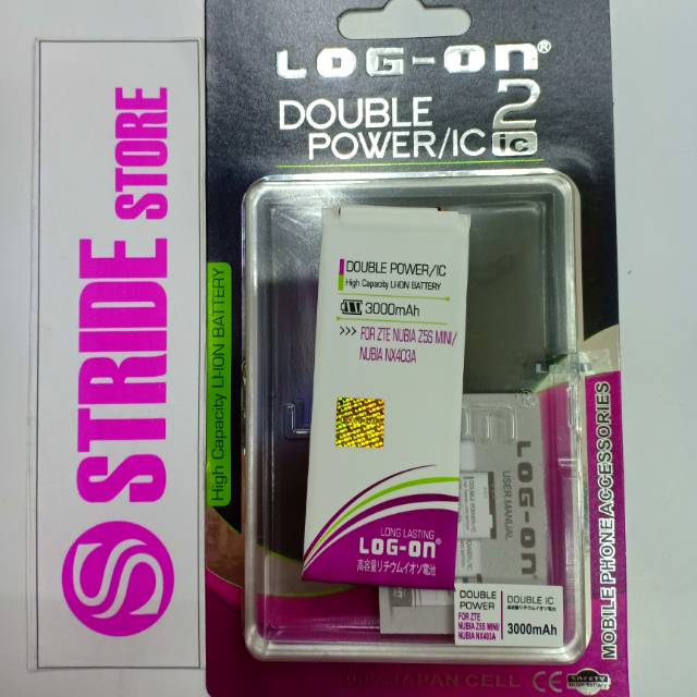 BATERAI ZTE NUBIA Z5S MINI / NUBIA NX403A DOUBLE POWER / IC