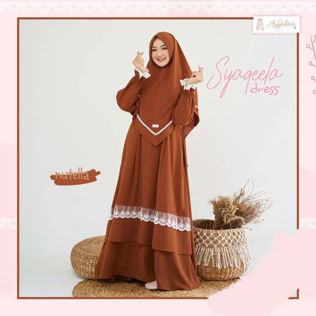 Syaqeela dress ayyabina