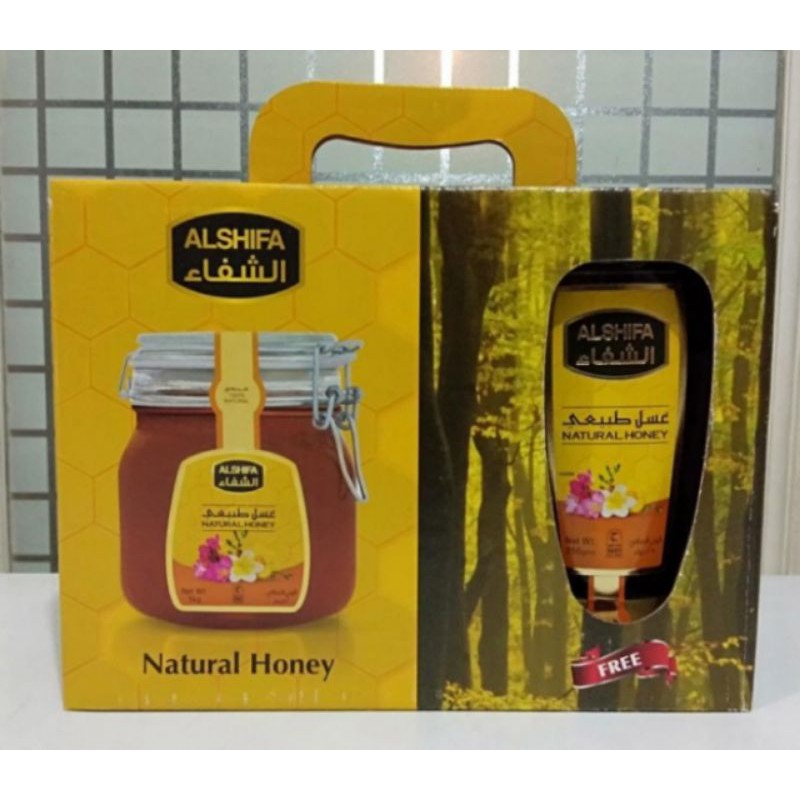 

MADU AL SHIFA paket 1 KG Free 250gram/GOJEK/GRAB