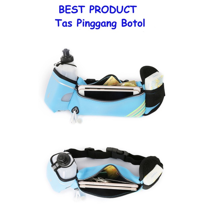 TAS PINGGANG OLAHRAGA BOTOL MINUM TAS OLAHRAGA BOTOL MINUM