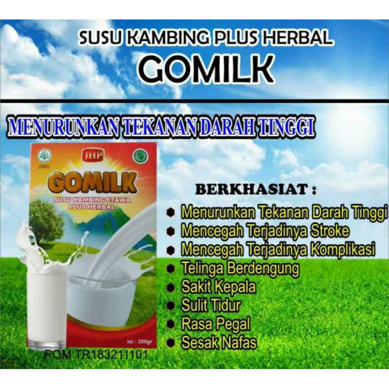 

minuman gomilk susu kambing etawa plus herbal