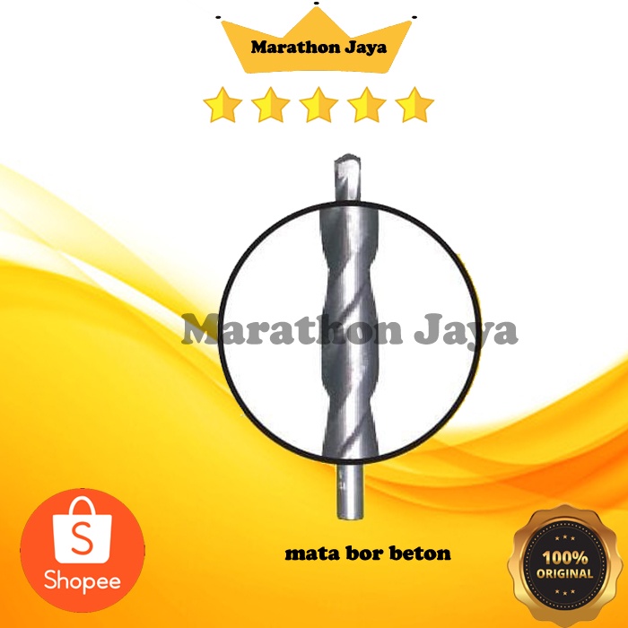 TERBAIK mata bor beton 8 10 12  14 mm 30 cm