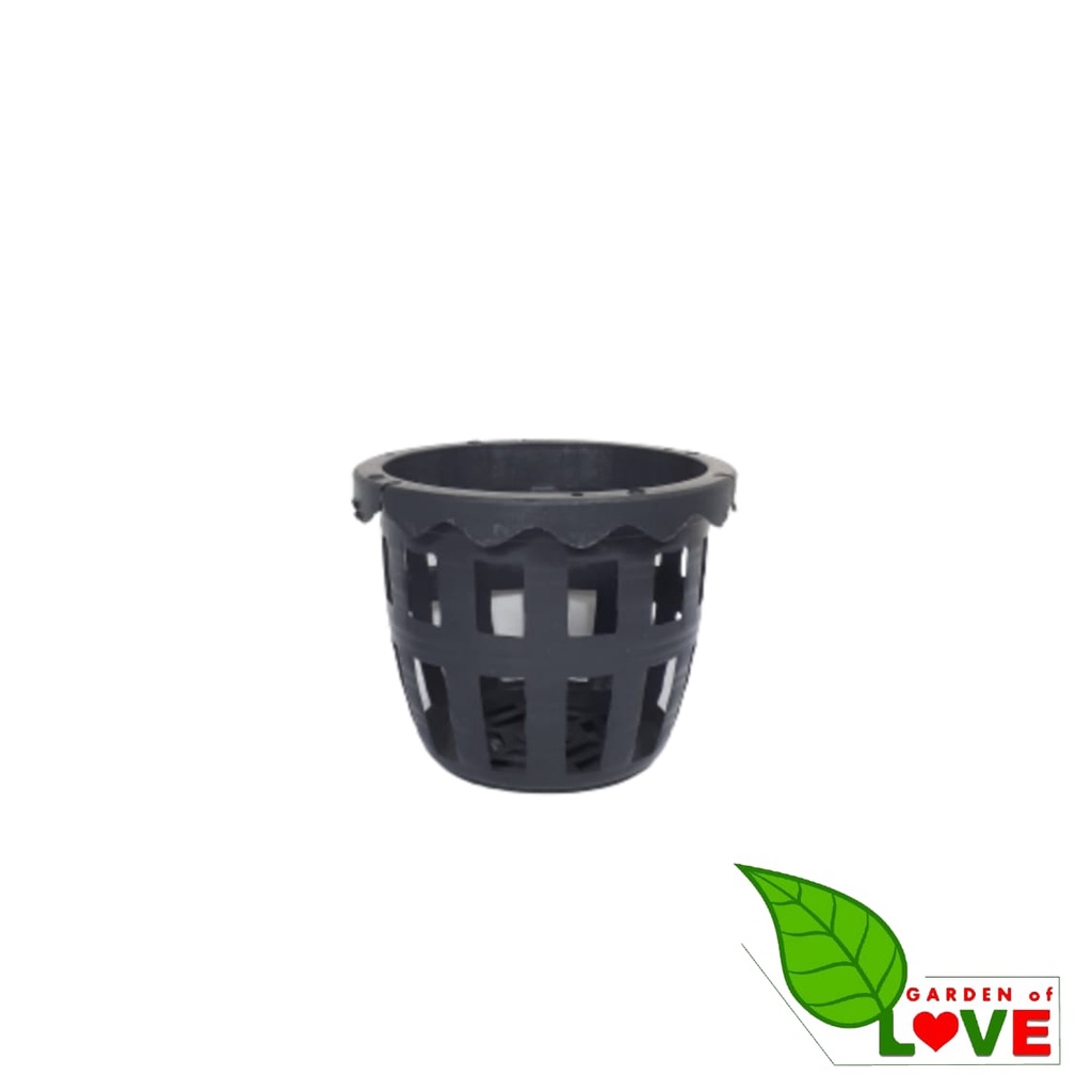 600pcs Netpot 10cm Hitam Besar Grosir Murah Net Pot Hidroponik 10 Cm