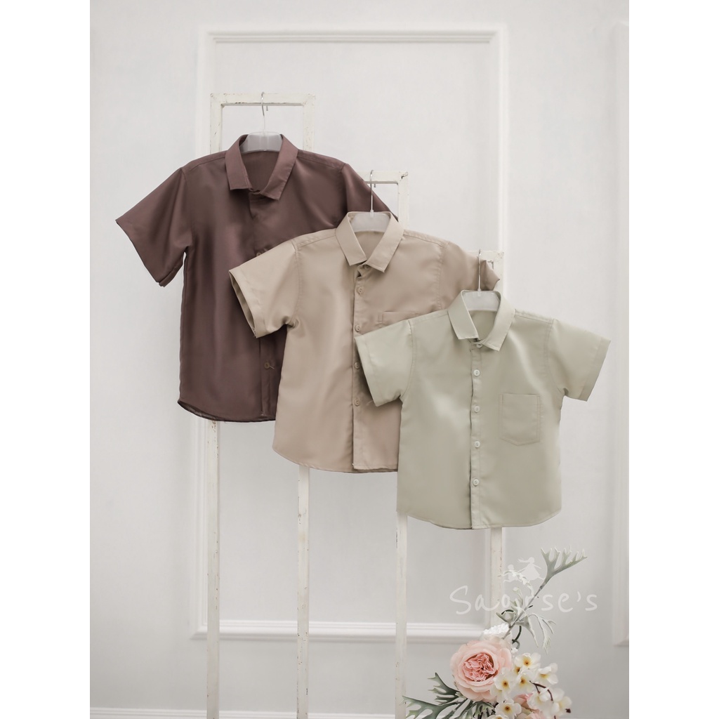 Saoirse's Zeline &amp; Zafran Couple Shirt - kemeja oversize anak perempuan dan kemeja laki-laki pasangan