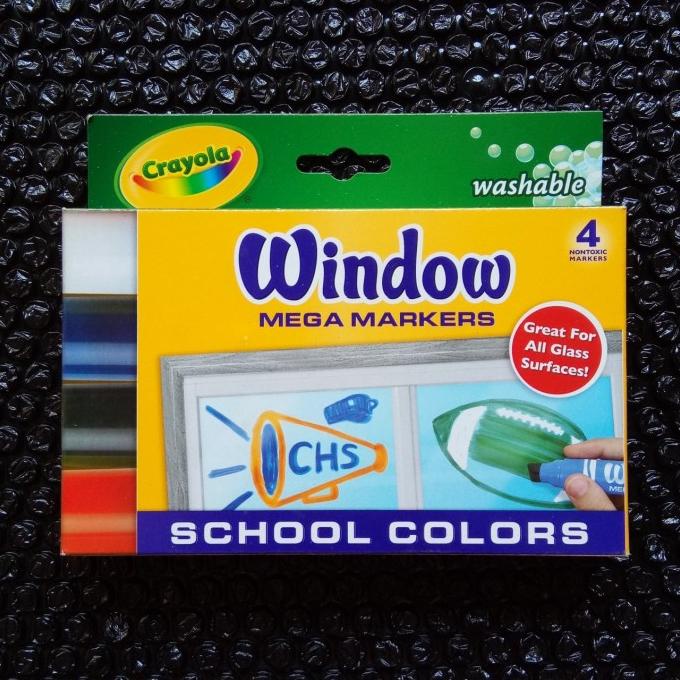 

Crayola Washable Window Mega 4-Color Marker (58-8171)